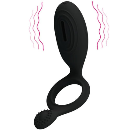 PRETTY LOVE - ETHEL VIBRATING RING WITH STIMULATOR PRETTY LOVE MALE