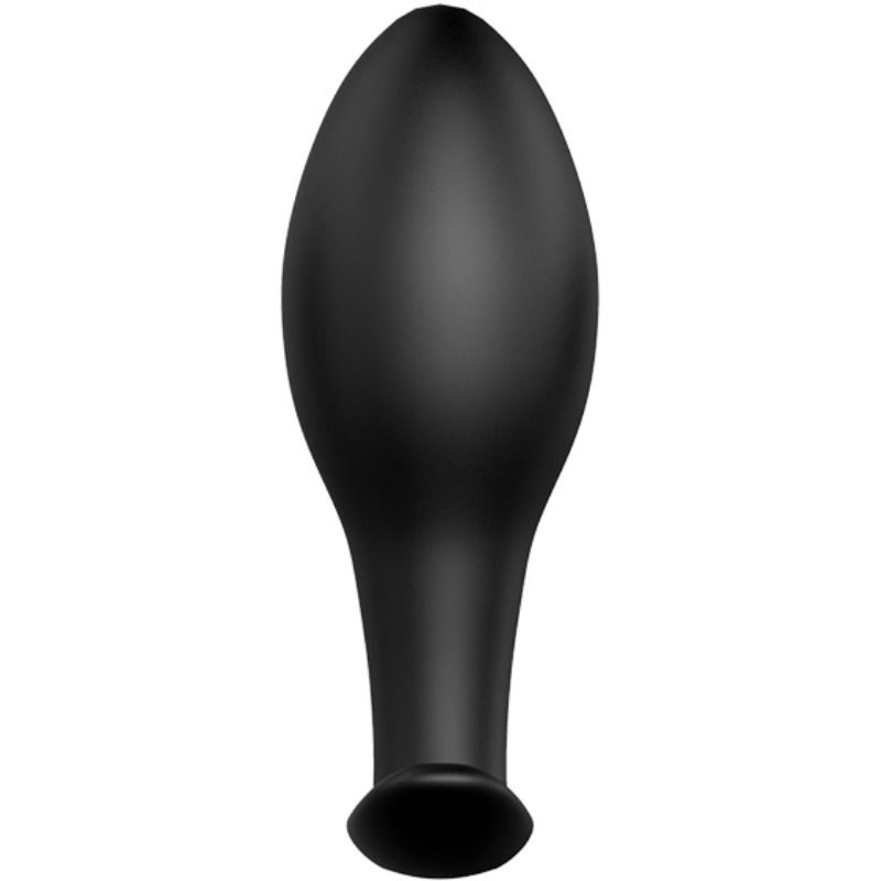PRETTY LOVE - ANAL PLUG ANCHOR FORM SILICONE 12 VIBRATION MODES BLACK PRETTY LOVE BOTTOM