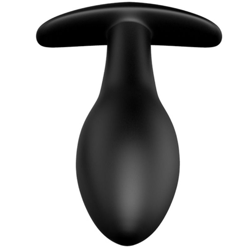 PRETTY LOVE - ANAL PLUG ANCHOR FORM SILICONE 12 VIBRATION MODES BLACK PRETTY LOVE BOTTOM