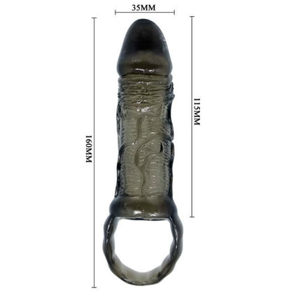 BAILE - PENIS EXTENSION SHEATH WITH STRAP FOR TESTICLES 11.5 CM BAILE FOR HIM