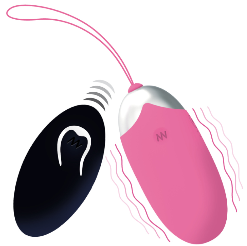 INTENSE - FLIPPY II VIBRATING EGG WITH REMOTE CONTROL PINK - ToysByMonk