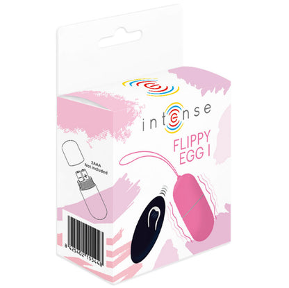 INTENSE - FLIPPY I VIBRATING EGG WITH REMOTE CONTROL PINK INTENSE COUPLES TOYS