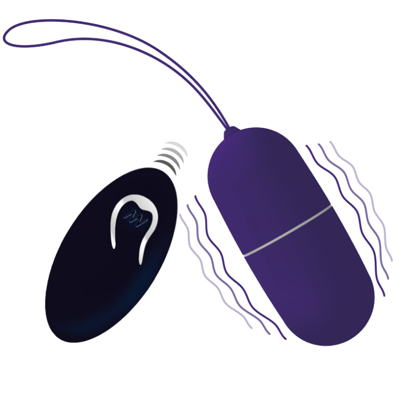 INTENSE - FLIPPY I VIBRATING EGG WITH REMOTE CONTROL PURPLE - ToysByMonk