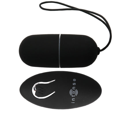 INTENSE - FLIPPY I VIBRATING EGG WITH REMOTE CONTROL BLACK INTENSE COUPLES TOYS