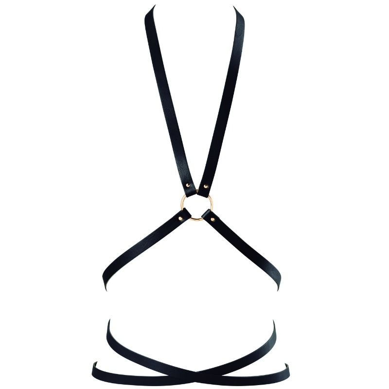 BIJOUX INDISCRETS MAZE - MULTI-WAY HARNESS BLACK BIJOUX MAZE