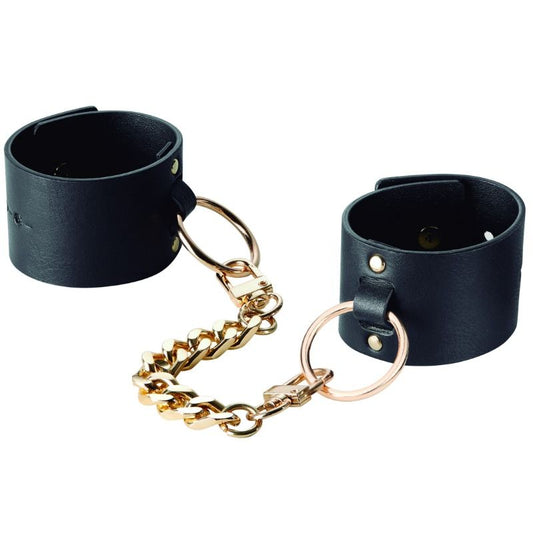 BIJOUX INDISCRETS MAZE - WIDE CUFFS BLACK BIJOUX MAZE