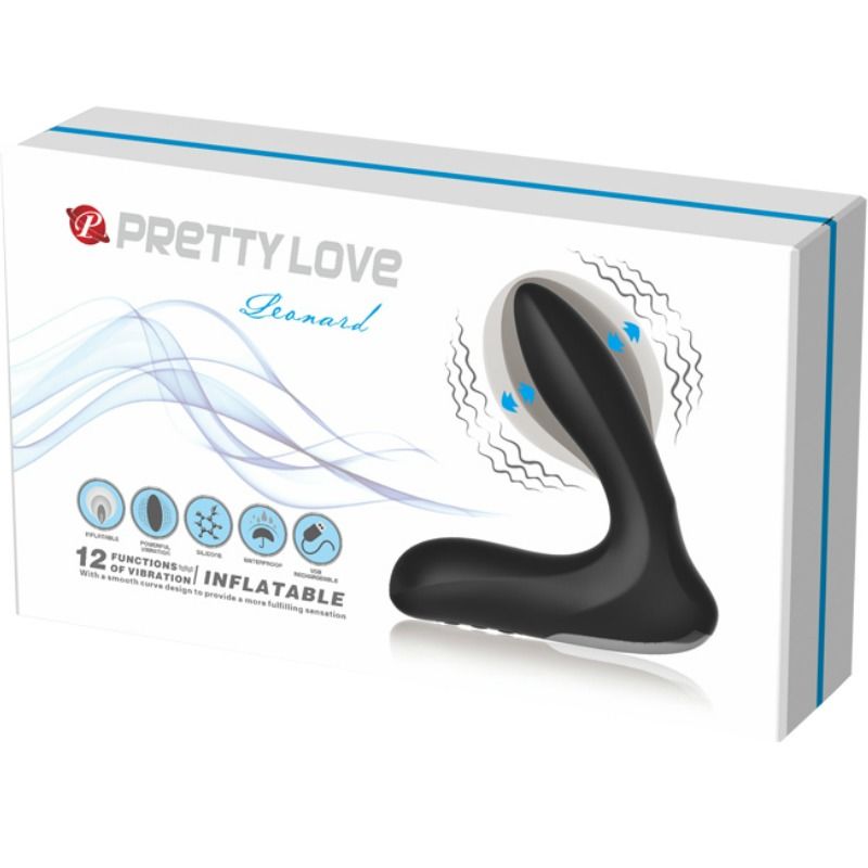 PRETTY LOVE - LEONARD INFLATABLE PROSTATIC MASSAGER WITH VIBRATION PRETTY LOVE
