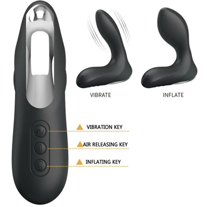 PRETTY LOVE - LEONARD INFLATABLE PROSTATIC MASSAGER WITH VIBRATION PRETTY LOVE
