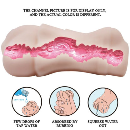 CRAZY BULL - WATER SKIN VAGINA MASTURBADOR WITH VIBRATING BULLET 2 CRAZY BULL