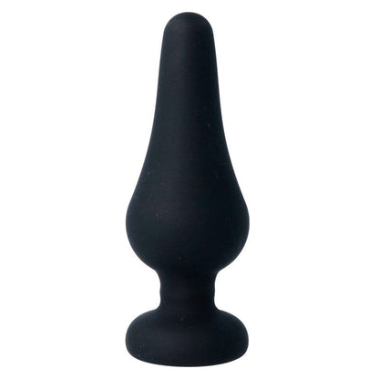 INTENSE - ANAL PLUG PIPO L BLACK SILICONE 13 CM INTENSE ANAL TOYS