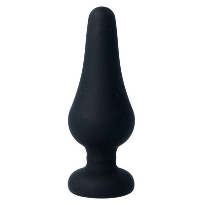 INTENSE - ANAL PLUG PIPO L BLACK SILICONE 13 CM INTENSE ANAL TOYS