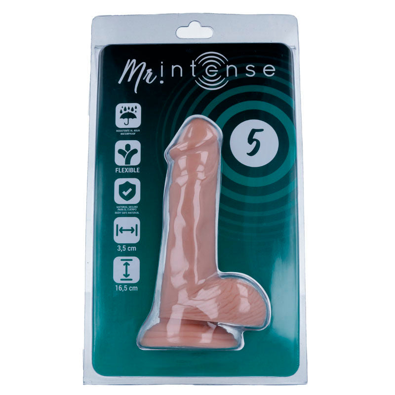 MR INTENSE - 5 REALISTIC COCK 16.5 CM -O- 3.5 CM - ToysByMonk