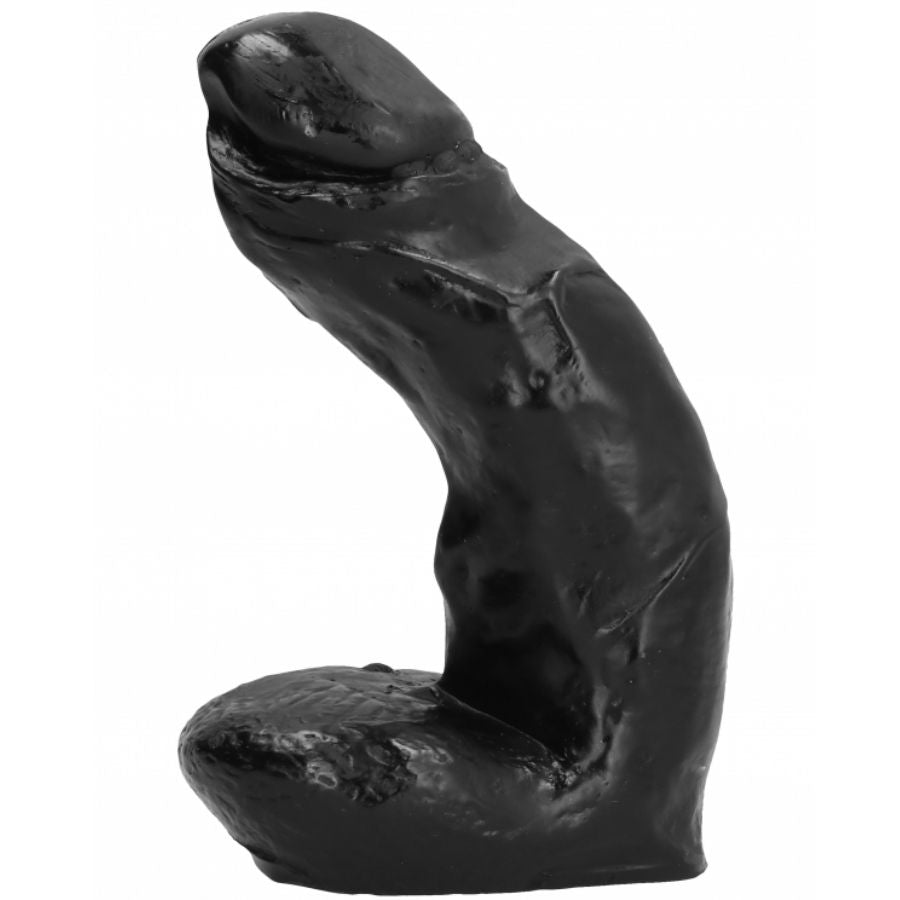 ALL BLACK - DILDO REALISTIC 15 CM ALL BLACK
