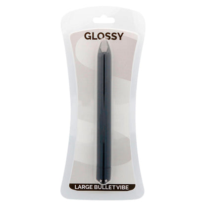 GLOSSY - SLIM VIBRATOR BLACK GLOSSY