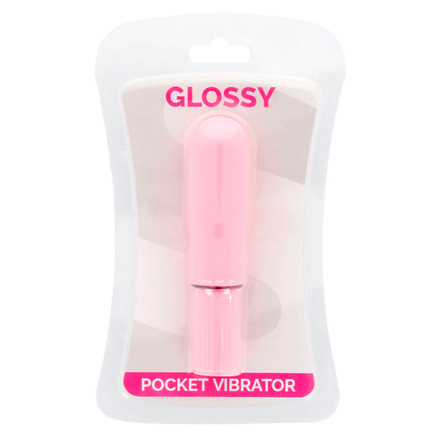 GLOSSY - POCKET VIBRATOR PINK GLOSSY