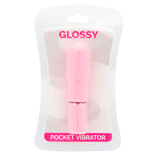GLOSSY - POCKET VIBRATOR PINK GLOSSY