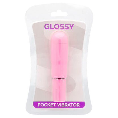 GLOSSY - POCKET VIBRATOR DEEP ROSE GLOSSY