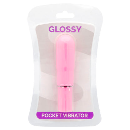 GLOSSY - POCKET VIBRATOR DEEP ROSE GLOSSY