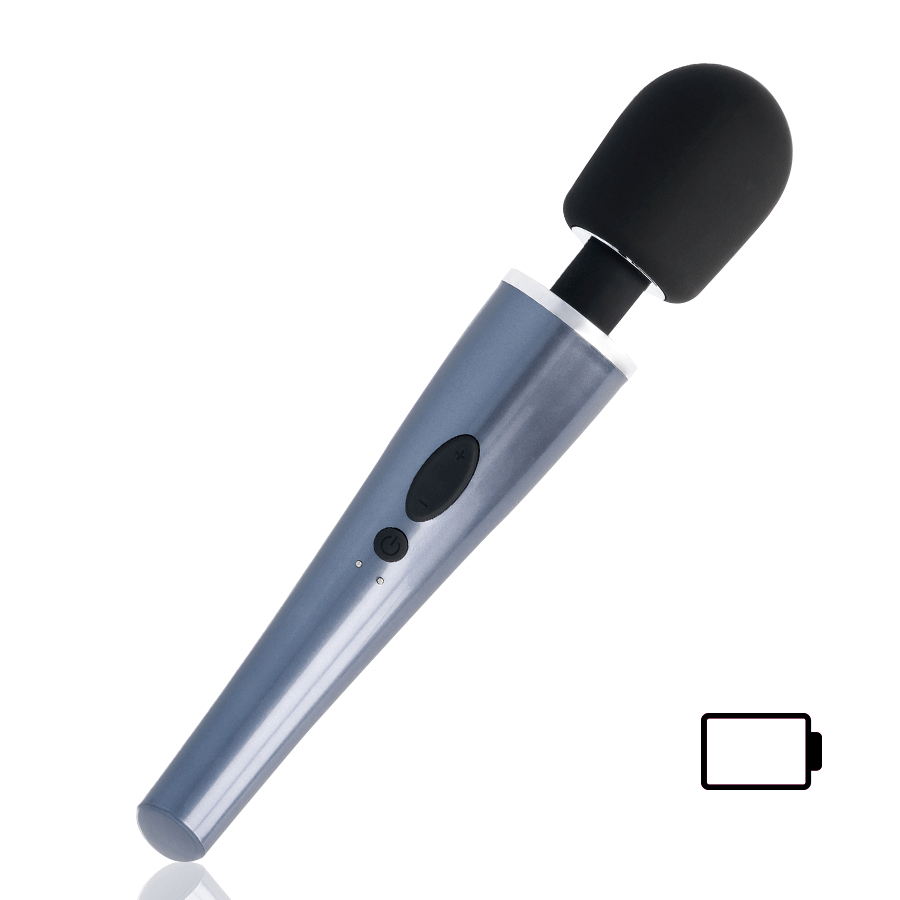 BLACK&SILVER - DEXTER MASSAGE WAND - ToysByMonk