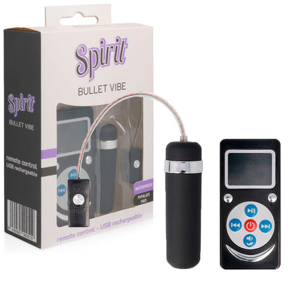 SPIRIT - BULLET VIBE PREMIUM BLACK - ToysByMonk