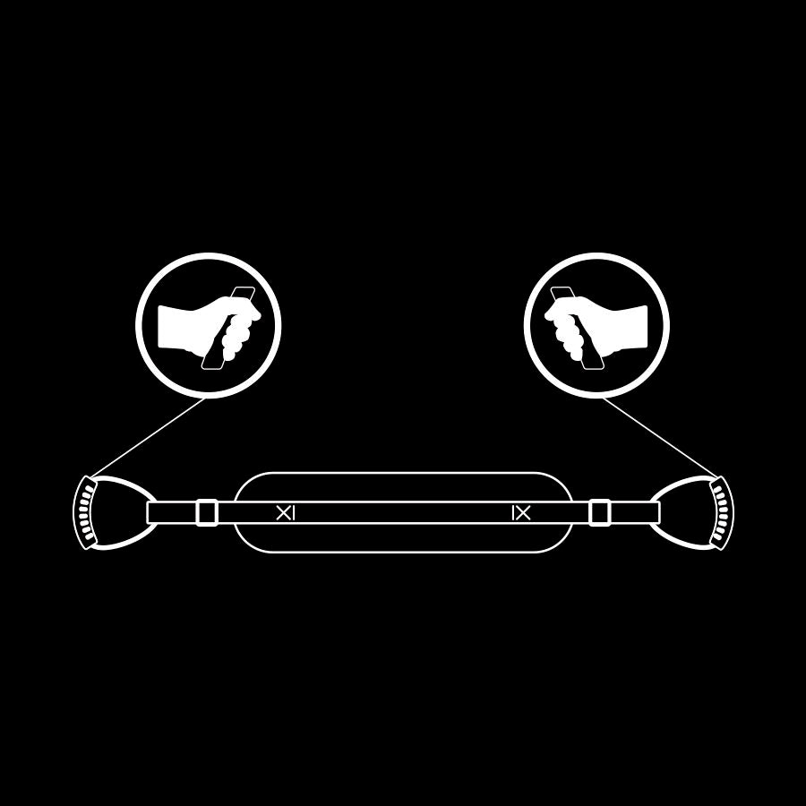 FETISH SUBMISSIVE - DOGGY STYLE HARNESS WITH NOPRENE LINING FETISH SUBMISSIVE BONDAGE