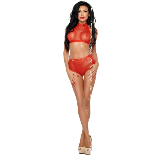 ME-SEDUCE - MONA SET RED S/M ME-SEDUCE SET