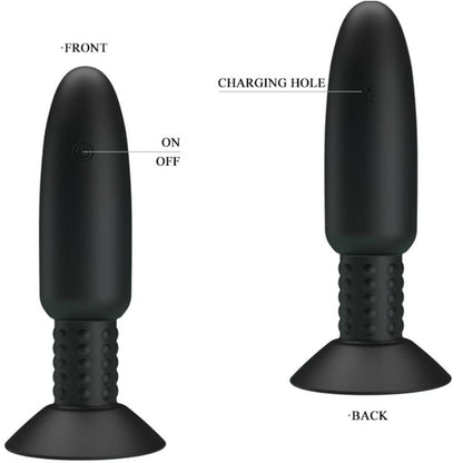 PRETTY LOVE - PLUG WITH VIBRATION AND ROTATION PRETTY LOVE BOTTOM