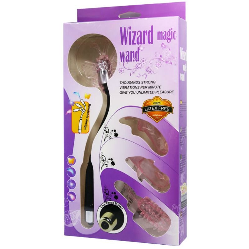 BAILE - WIZARD MAGIC WAND STIMULATOR WITH VIBRATION - ToysByMonk