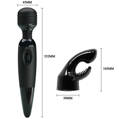 BAILE - SENSUAL MASSAGER WITH INTERCHANGEABLE HEAD BAILE POWER HEAD
