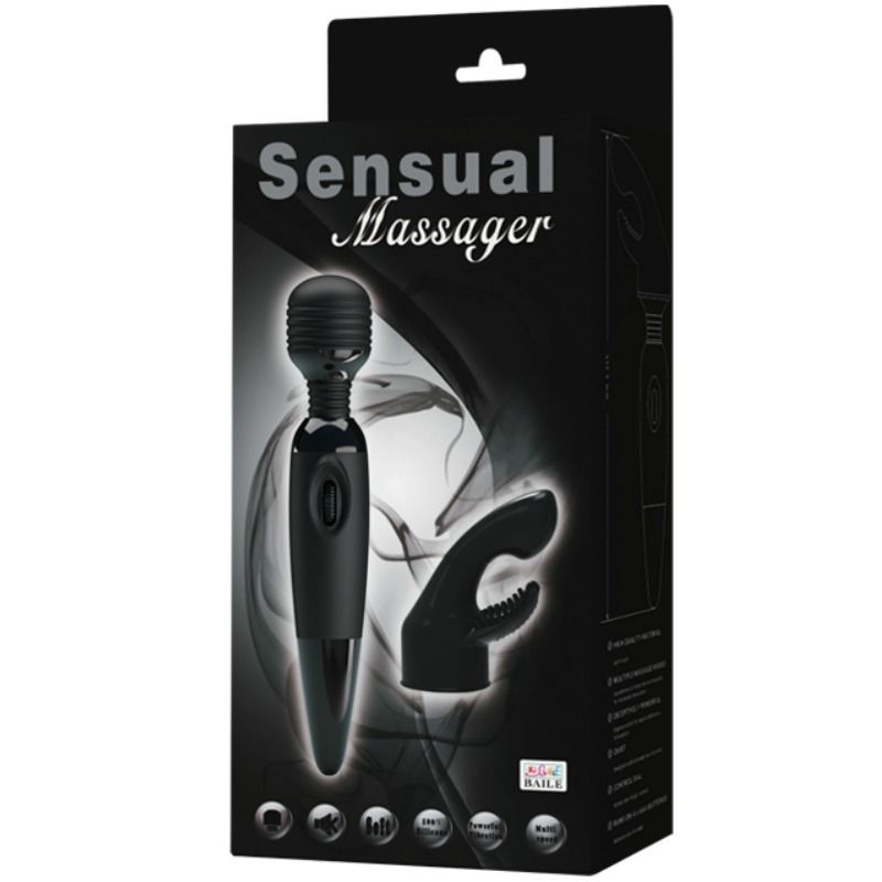 BAILE - SENSUAL MASSAGER WITH INTERCHANGEABLE HEAD BAILE POWER HEAD
