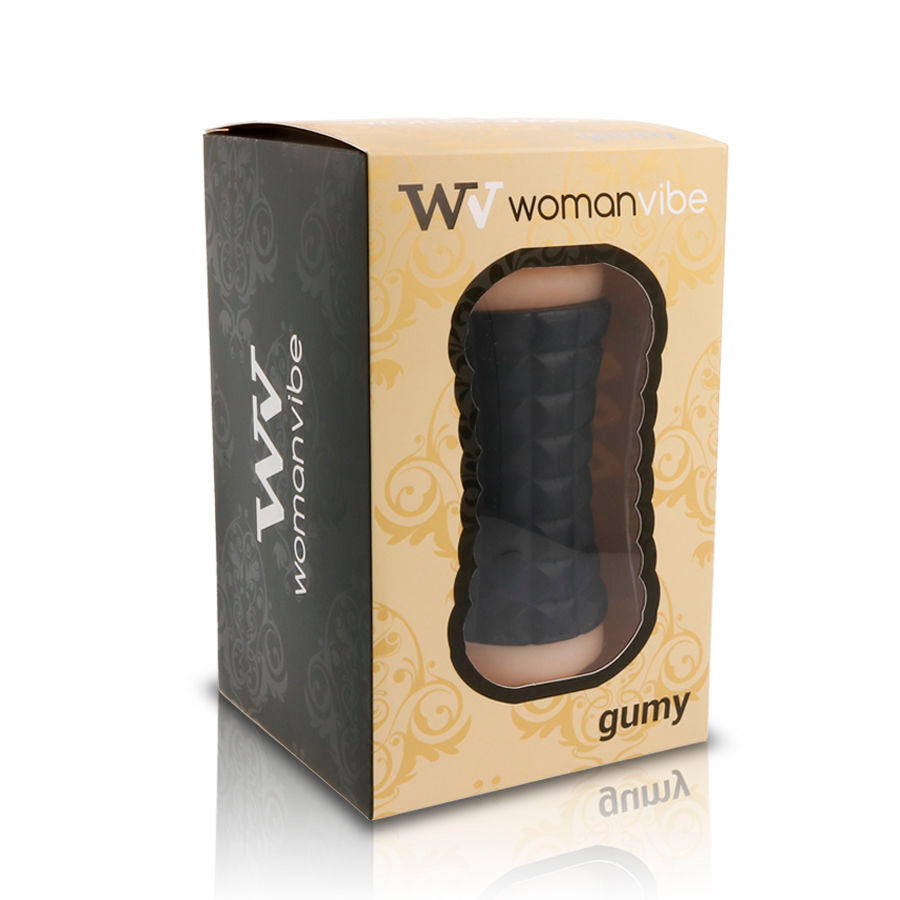 WOMANVIBE - DOUBLE GUMY MASTURBATOR - ToysByMonk