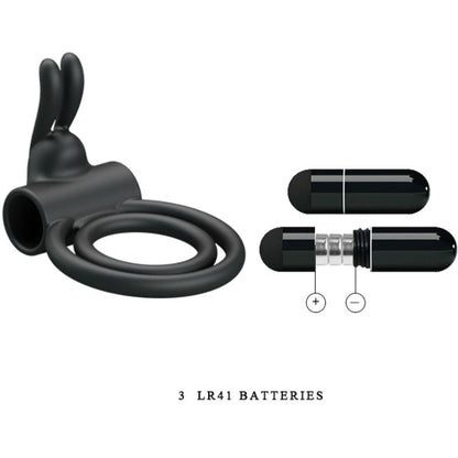 PRETTY LOVE - OSMOND SILICONE VIBRATOR RING - ToysByMonk