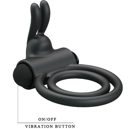 PRETTY LOVE - OSMOND SILICONE VIBRATOR RING - ToysByMonk