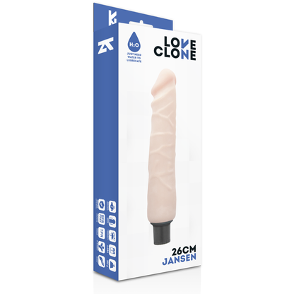 LOVECLONE - JANSEN SELF LUBRICATION VIBRATOR 26 CM -O- 4.2 CM LOVECLONE