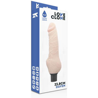 LOVECLONE - DAVEN SELF LUBRICATION REALISTIC 23.8 CM -O- 3.8 CM LOVECLONE