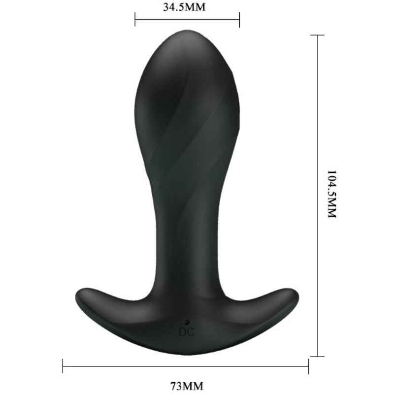 PRETTY LOVE - BLACK ANAL VIBRATOR PRETTY LOVE