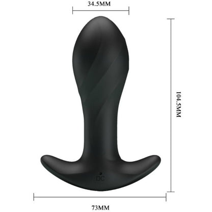 PRETTY LOVE - BLACK ANAL VIBRATOR PRETTY LOVE