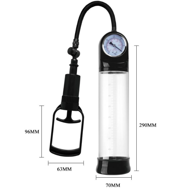 PRETTY LOVE - ERECTION PUMP WITH BAROMETER PRETTY LOVE MALE