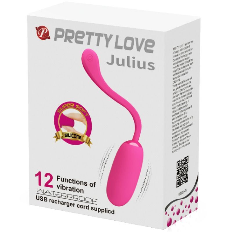 PRETTY LOVE - SMART JULIUS VIBRATING EGG PRETTY LOVE SMART