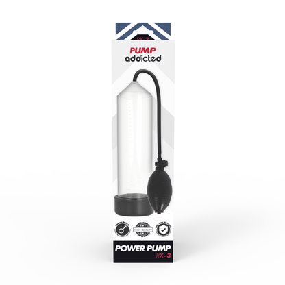 PUMP ADDICTED - RX3 TRANSPARENT - ToysByMonk