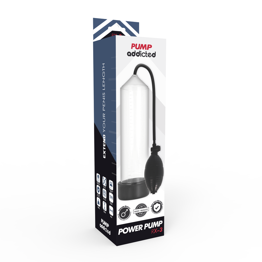 PUMP ADDICTED - RX3 TRANSPARENT PUMP ADDICTED
