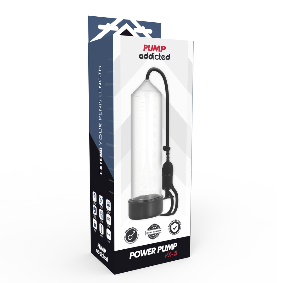 PUMP ADDICTED - RX5 TRANSPARENT - ToysByMonk