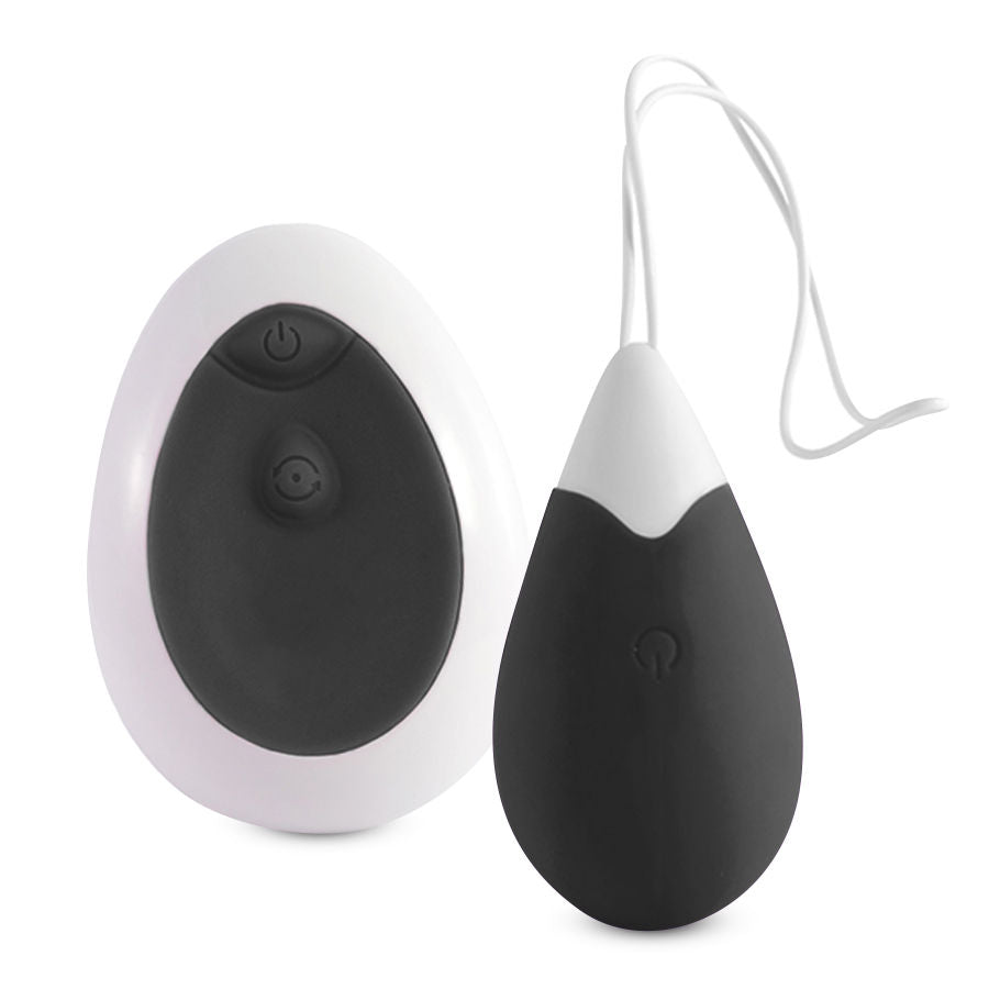 INTENSE - JAN VIBRATING EGG REMOTE CONTROL BLACK INTENSE COUPLES TOYS