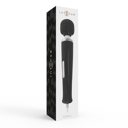 INTENSE - KEANU WAND BLACK MASSAGER INTENSE COUPLES TOYS