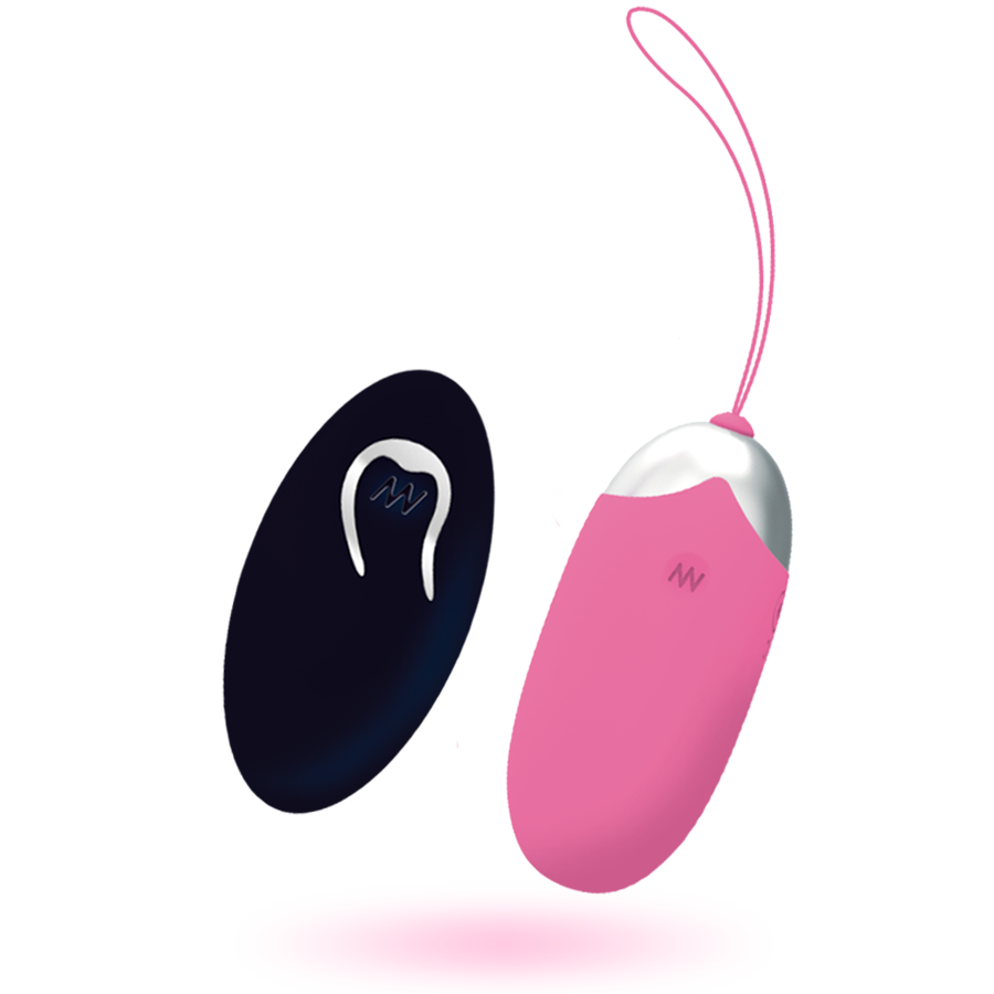 INTENSE - FLIPPY II VIBRATING EGG WITH REMOTE CONTROL PINK - ToysByMonk