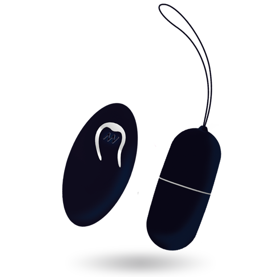 INTENSE - FLIPPY I VIBRATING EGG WITH REMOTE CONTROL BLACK INTENSE COUPLES TOYS