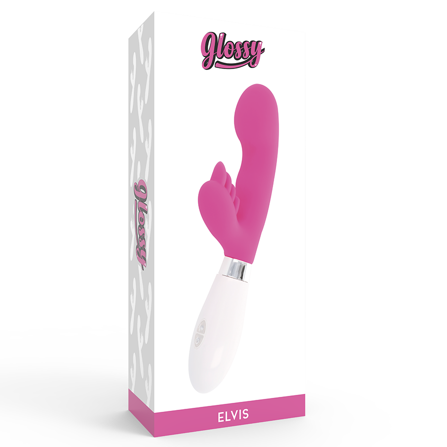 GLOSSY - RABBIT ELVIS PINK - ToysByMonk