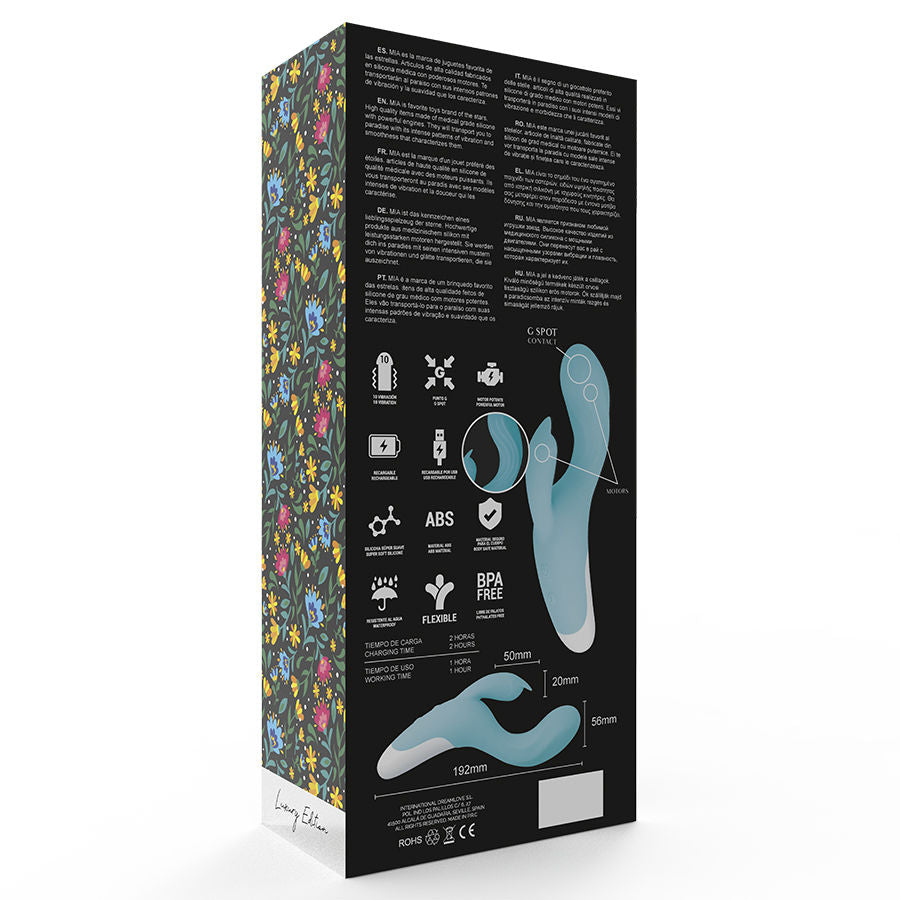 MIA - DRESDE VIBRATOR TURQUOISE MIA