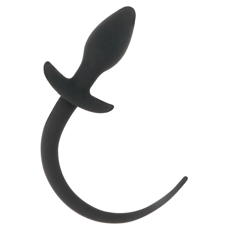 DARKNESS - ANAL PLUG 28 CM BLACK SILICONE - ToysByMonk