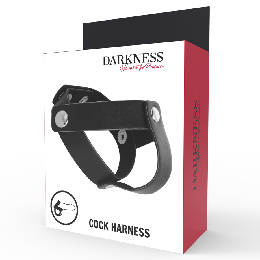 DARKNESS - SKIN RING FOR PENIS AND TESTICLES DARKNESS SENSATIONS